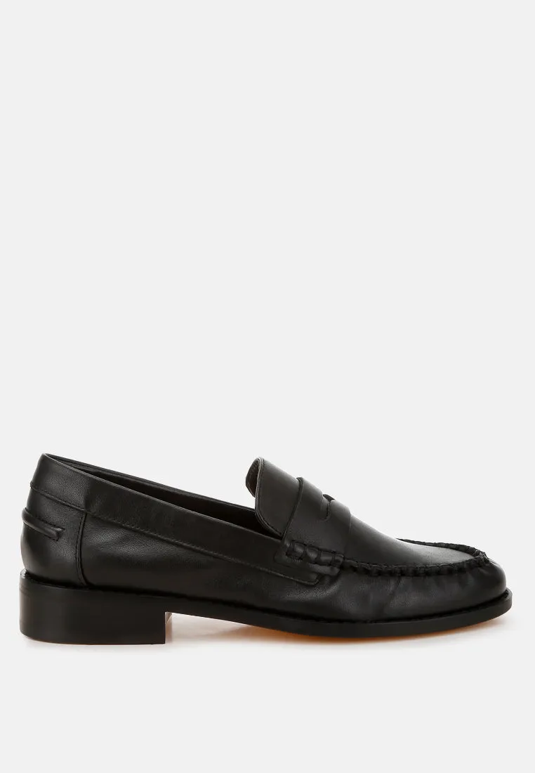 Genuine Leather Loafers By RAG