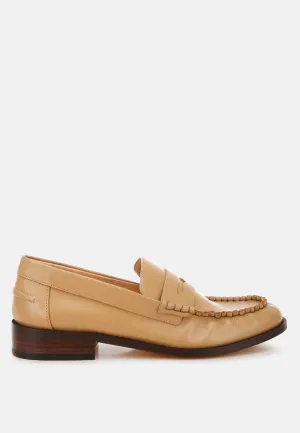 Genuine Leather Loafers By RAG