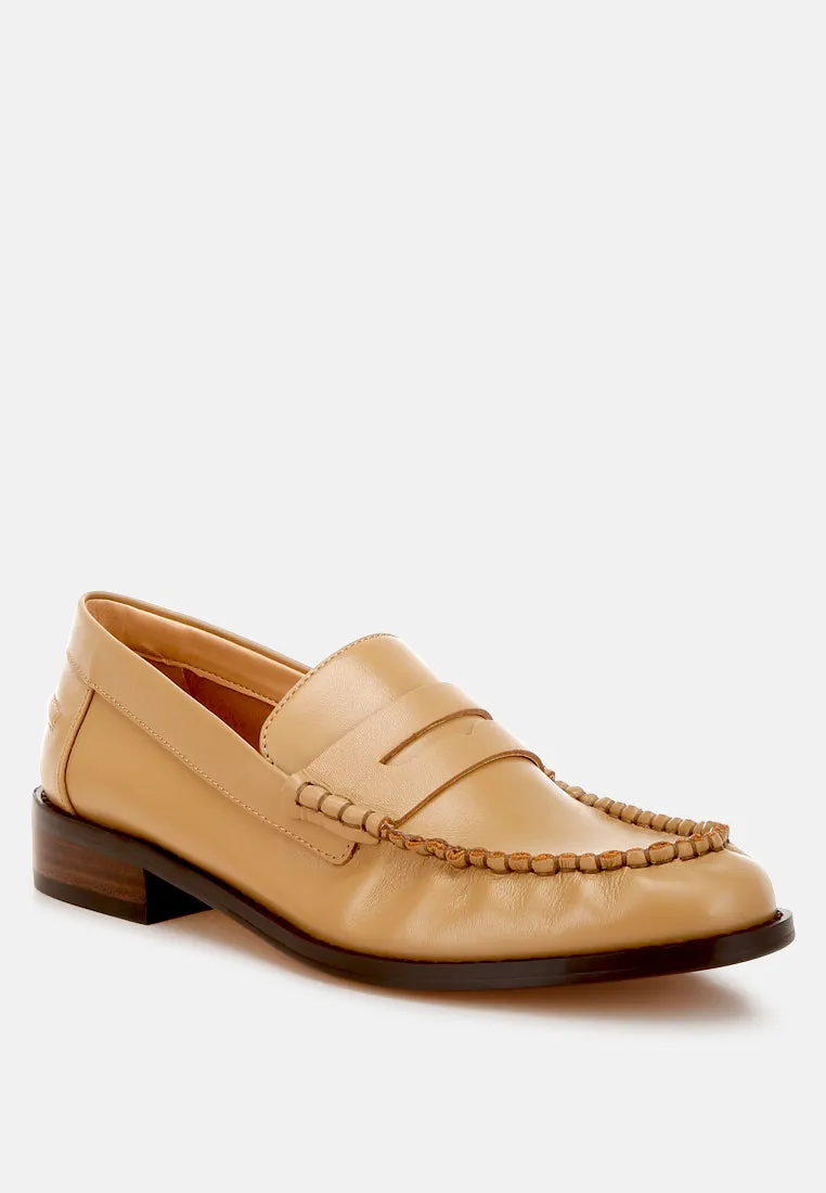 Genuine Leather Loafers By RAG