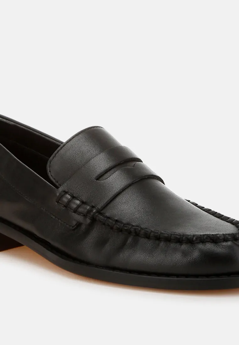 Genuine Leather Loafers By RAG