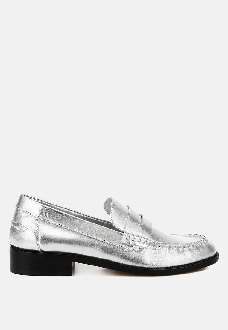 Genuine Leather Loafers By RAG