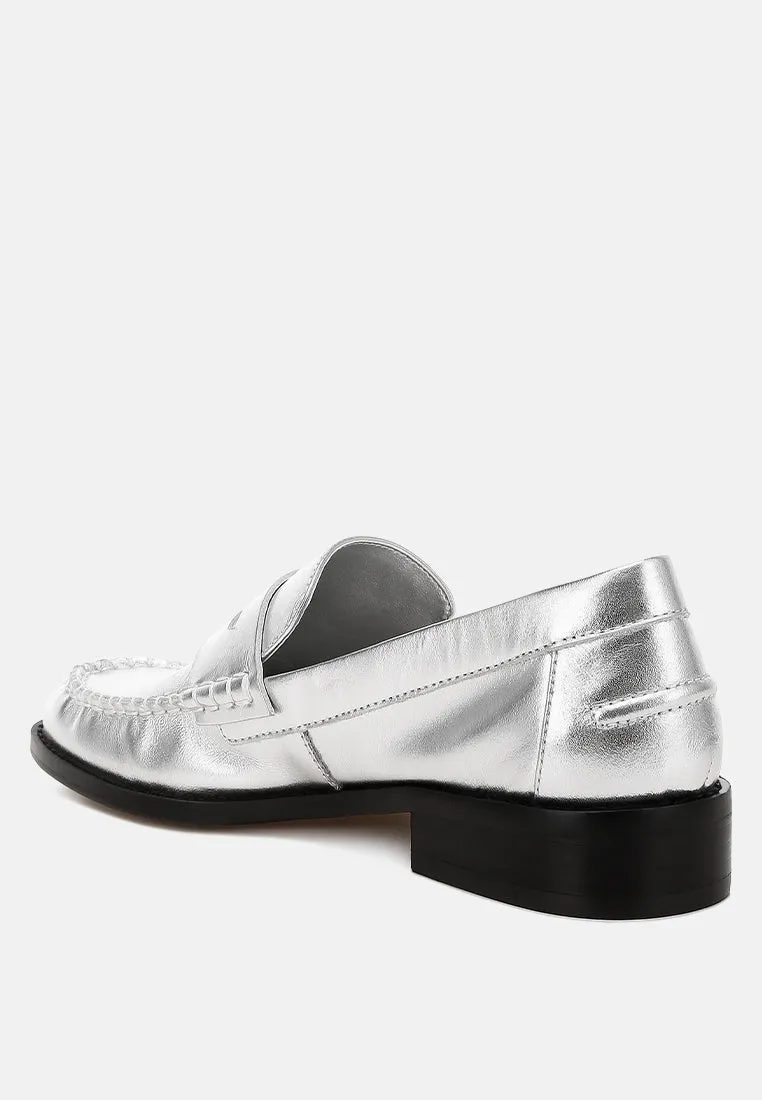 Genuine Leather Loafers By RAG