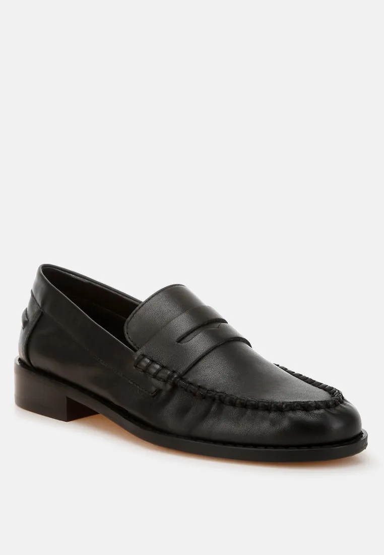 Genuine Leather Loafers By RAG