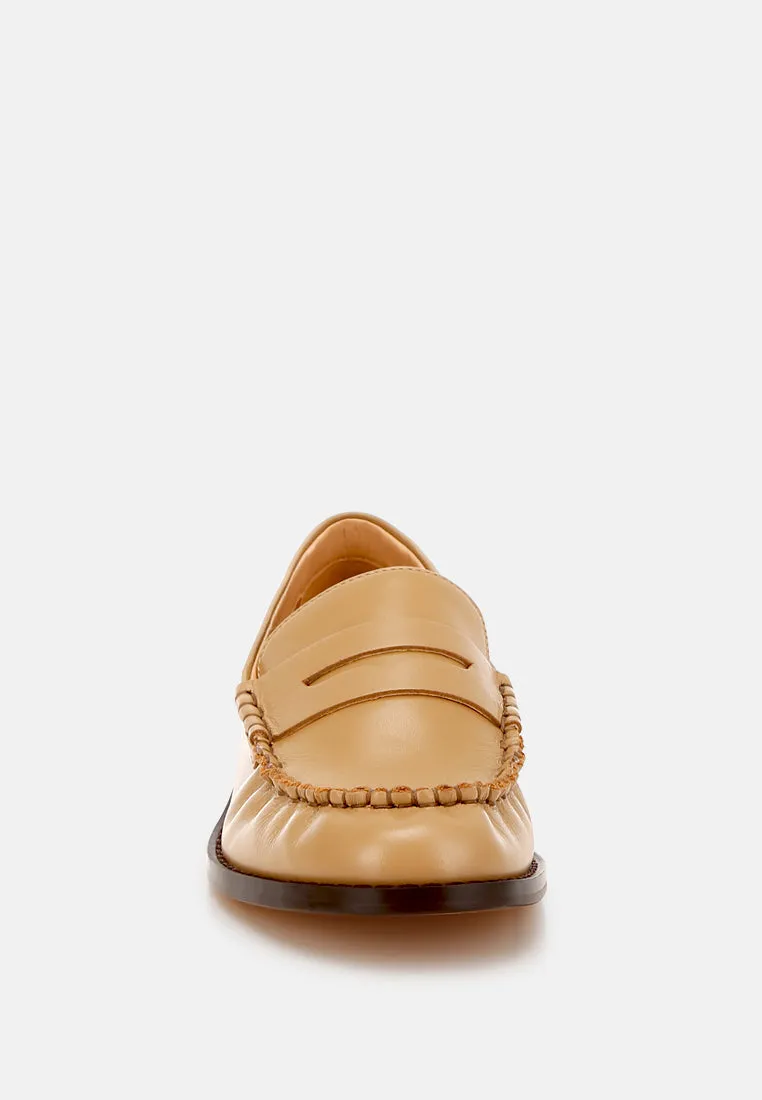 Genuine Leather Loafers By RAG
