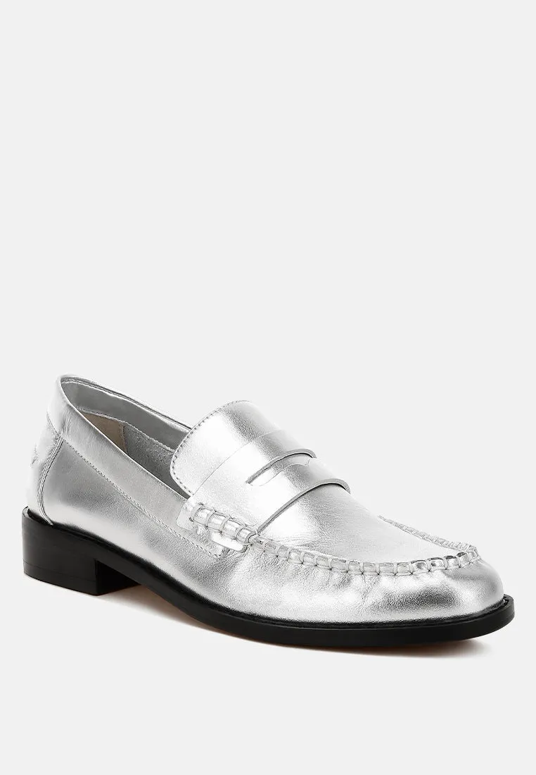 Genuine Leather Loafers By RAG
