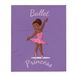 Girls' Ballet Princess Throw Blanket