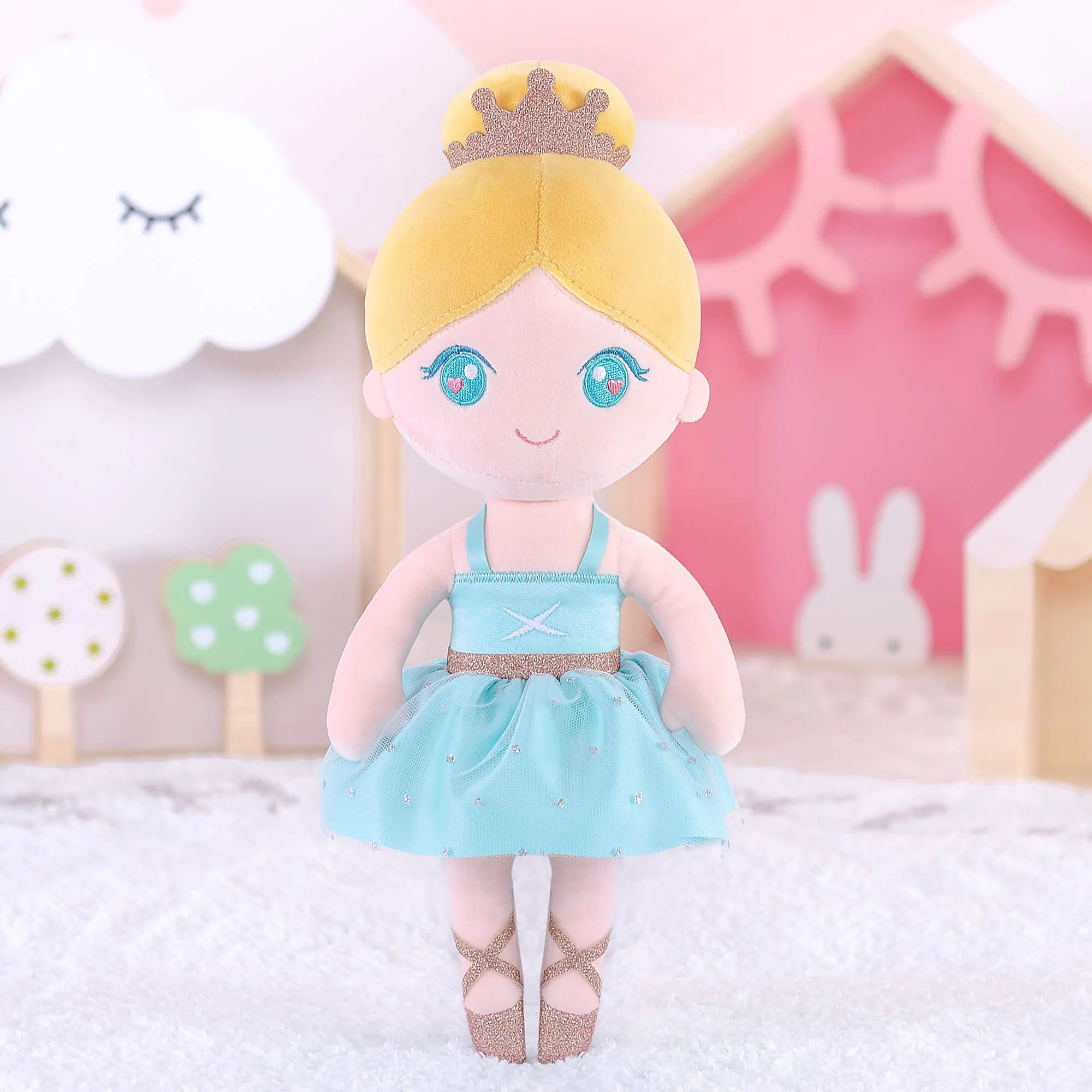 Gloveleya 13-inch Personalized Plush Dolls Ballerina Series Ballet Dream