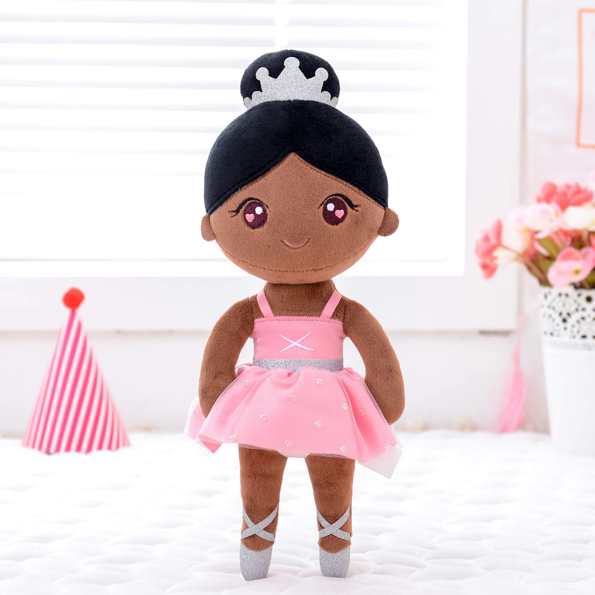 Gloveleya 13-inch Personalized Plush Dolls Ballerina Series Ballet Dream