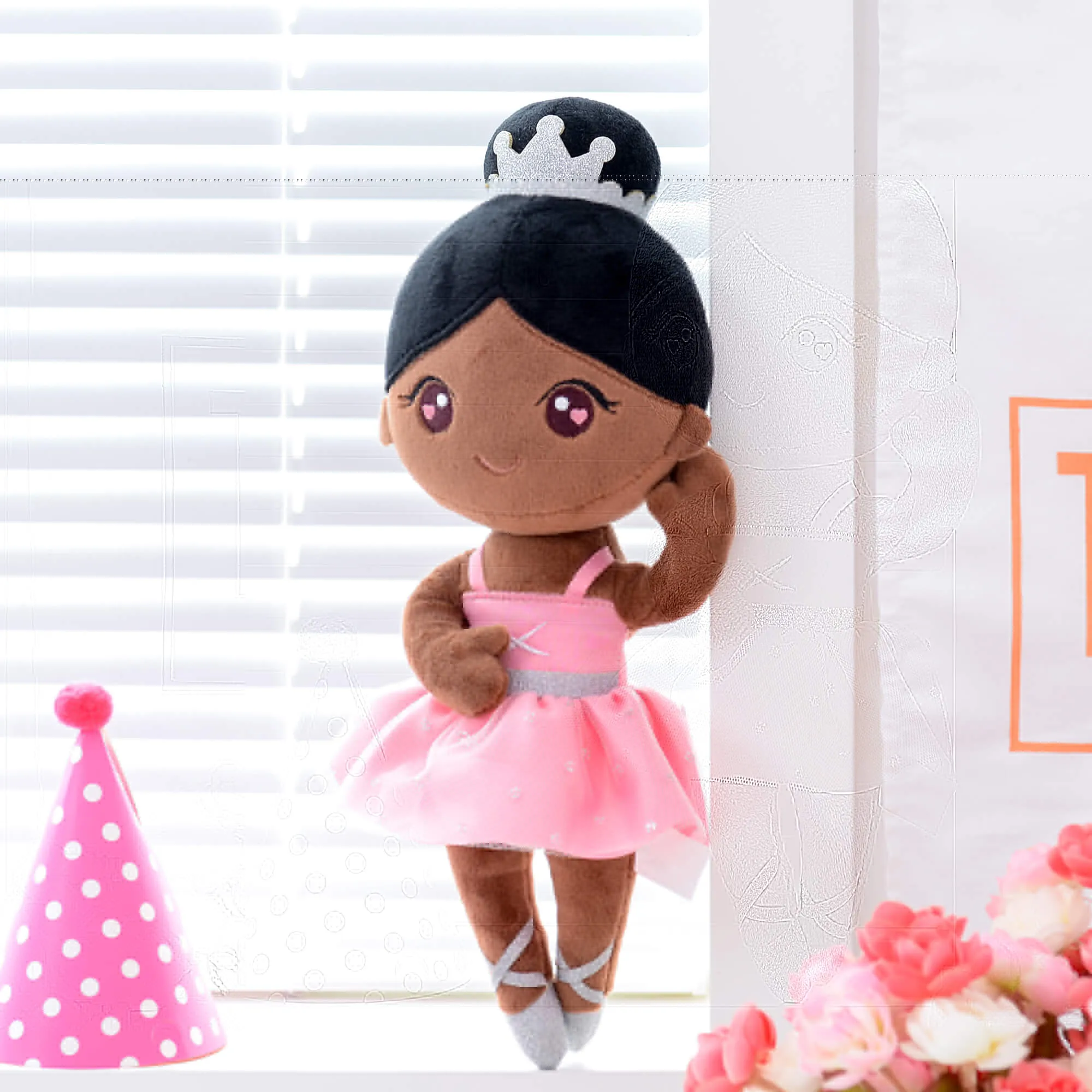 Gloveleya 13-inch Personalized Plush Dolls Ballerina Series Ballet Dream