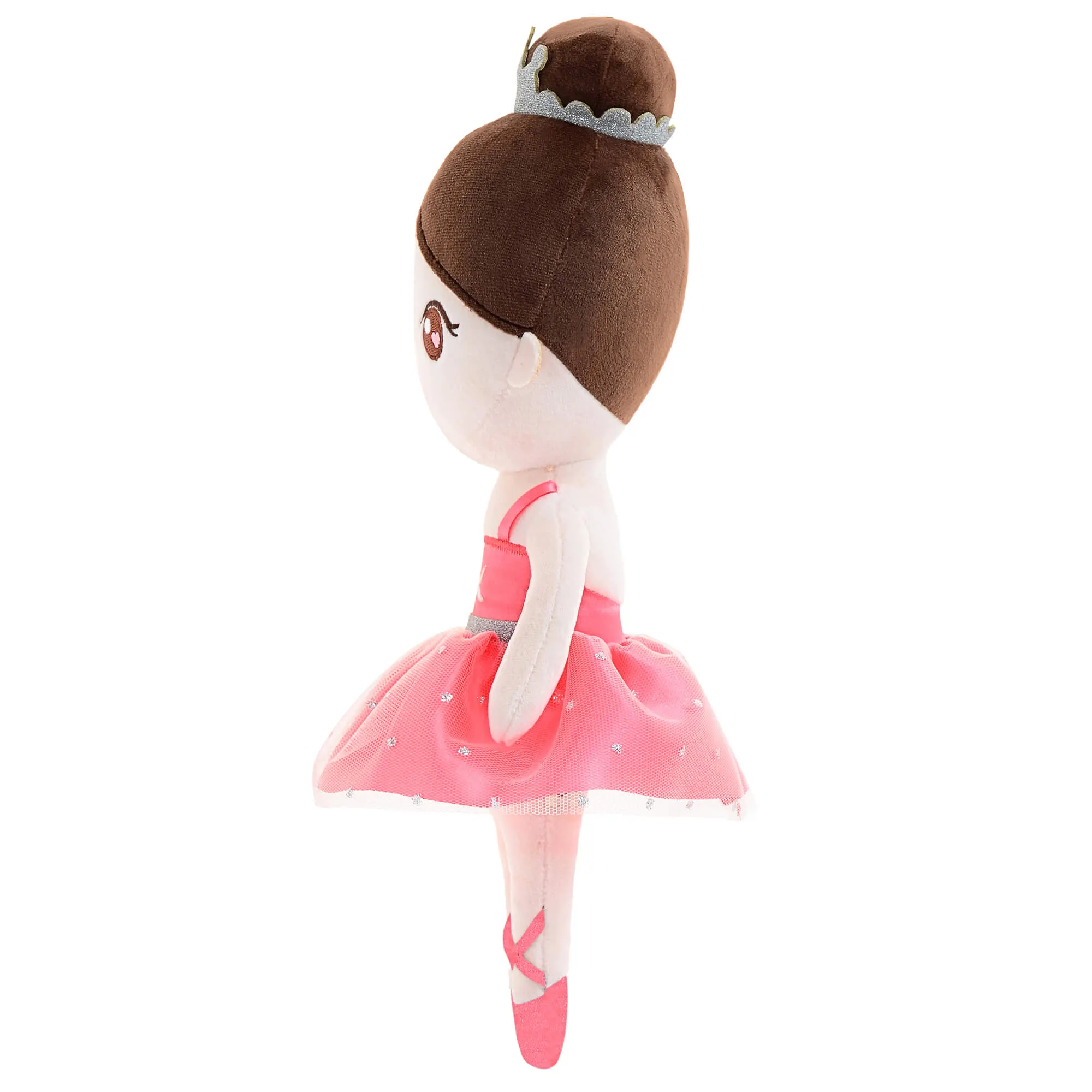 Gloveleya 13-inch Personalized Plush Dolls Ballerina Series Coral Powder Ballet Dream