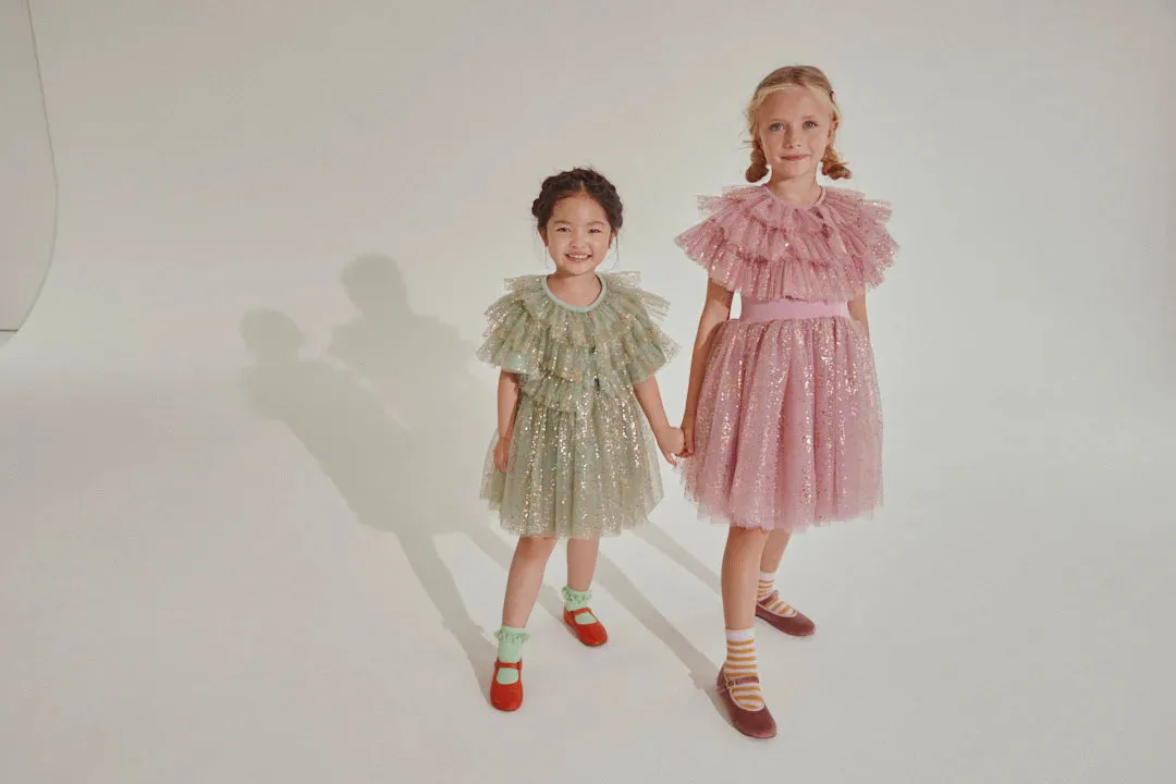 Green Sparkle Tutu Dress