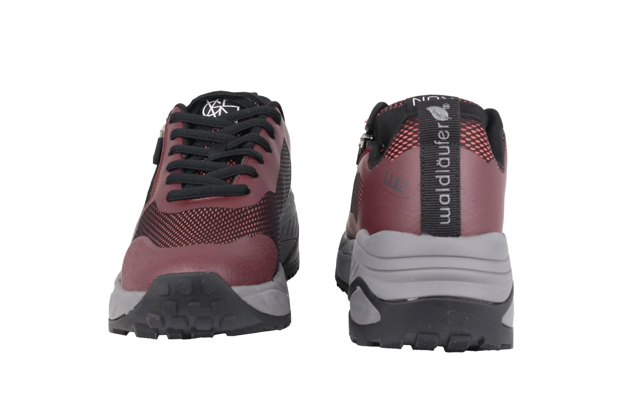 'H K Pepper' women's wide fit (H  K) walking running sneaker - Red