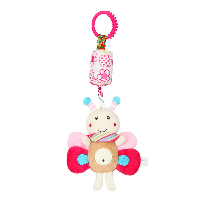 Hanging Rattle Plush Toys For Babies