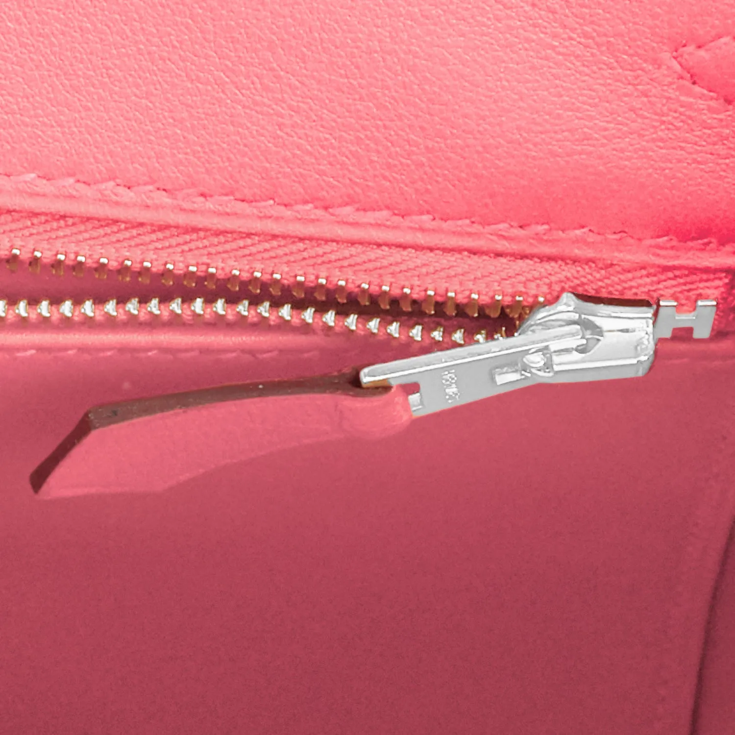Hermes Rose Eté Birkin 25cm Swift Palladium Hardware