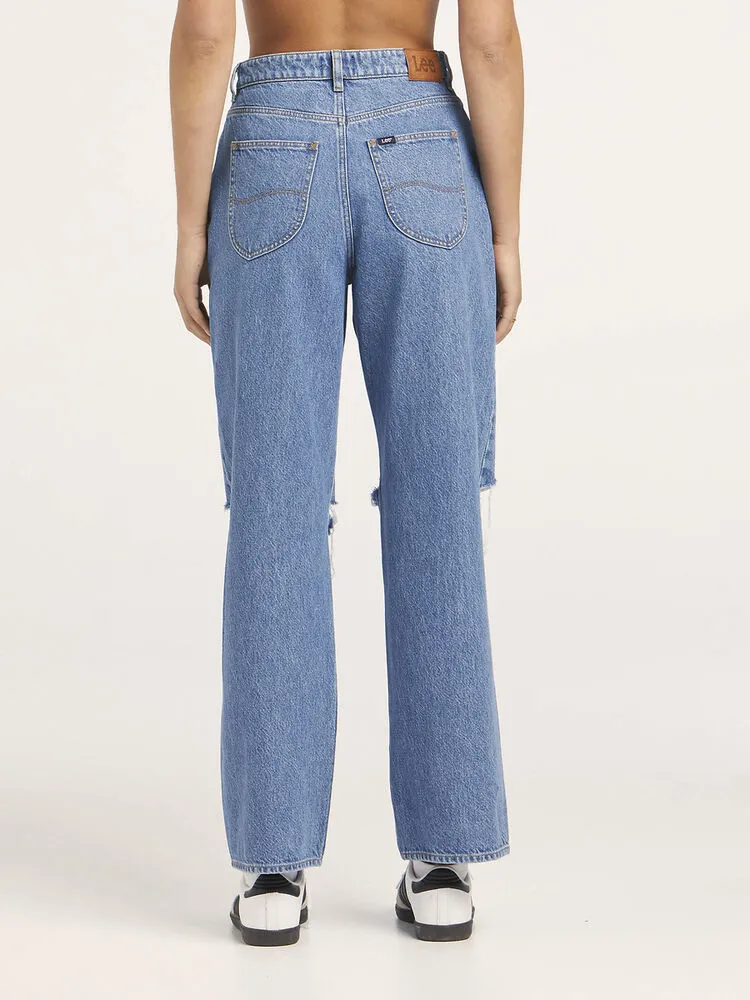 High Baggy Relaxed Organic Cotton Jean