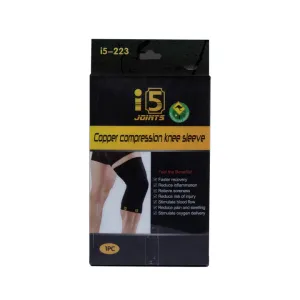 i5 Copper Compression Knee Sleeve i5-223