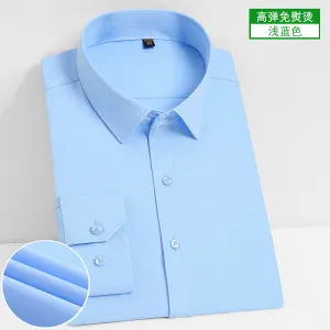 INSTOCK- Stretch comfortable shirt men's long-sleeved business