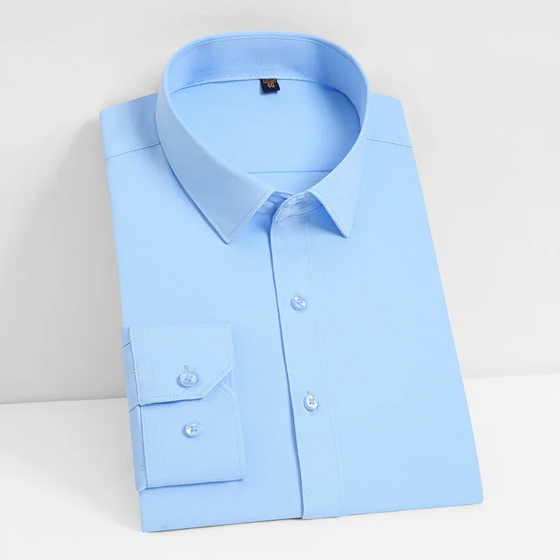 INSTOCK- Stretch comfortable shirt men's long-sleeved business