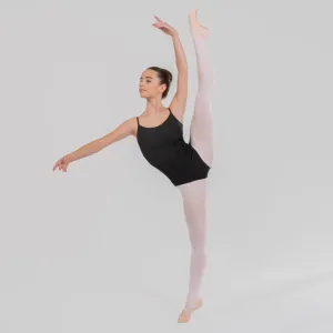 Justaucorps danse classique fines bretelles noir femme