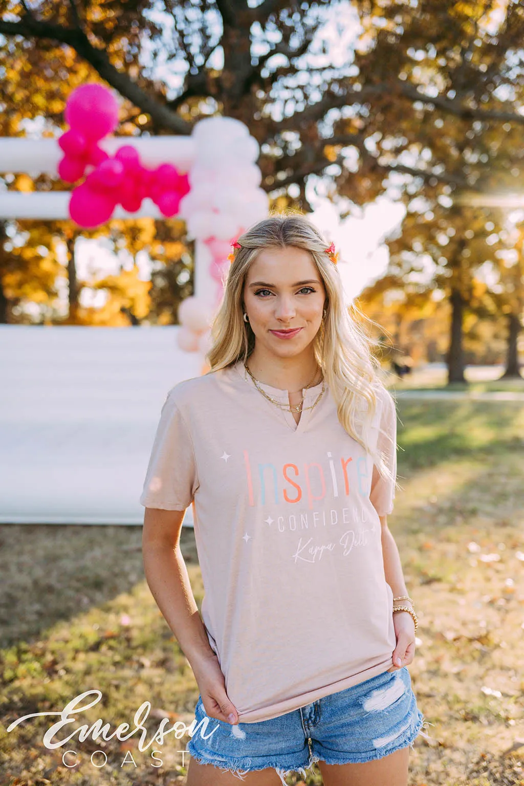 Kappa Delta Philanthropy Inspire Confidence Tee