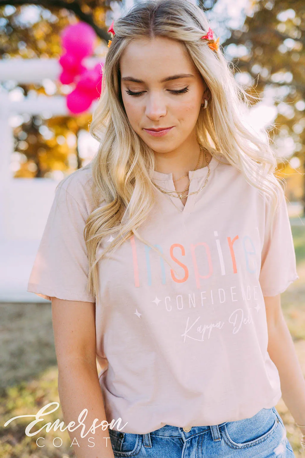 Kappa Delta Philanthropy Inspire Confidence Tee