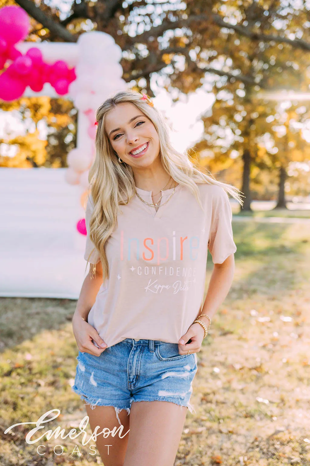 Kappa Delta Philanthropy Inspire Confidence Tee