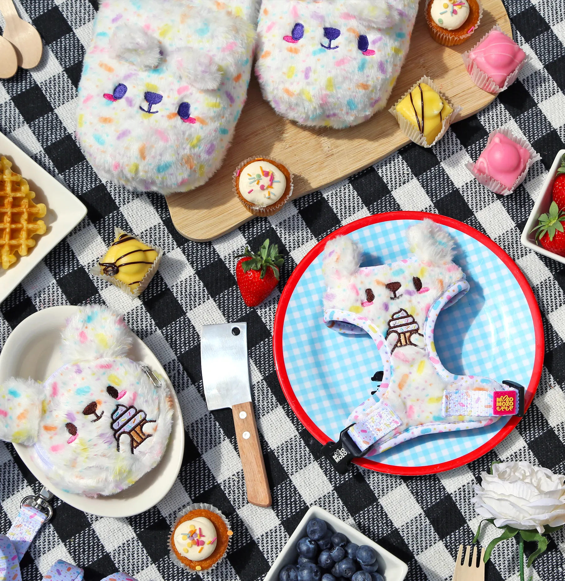 Kappukeki-kuma adjustable harness •ᴥ• ふわふわクマ ✦EXTREMELY RARE✦ FINAL RESTOCK