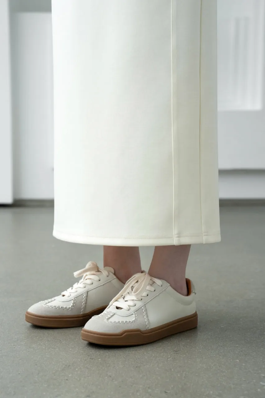 Kaylee Suede And Leather Sneakers