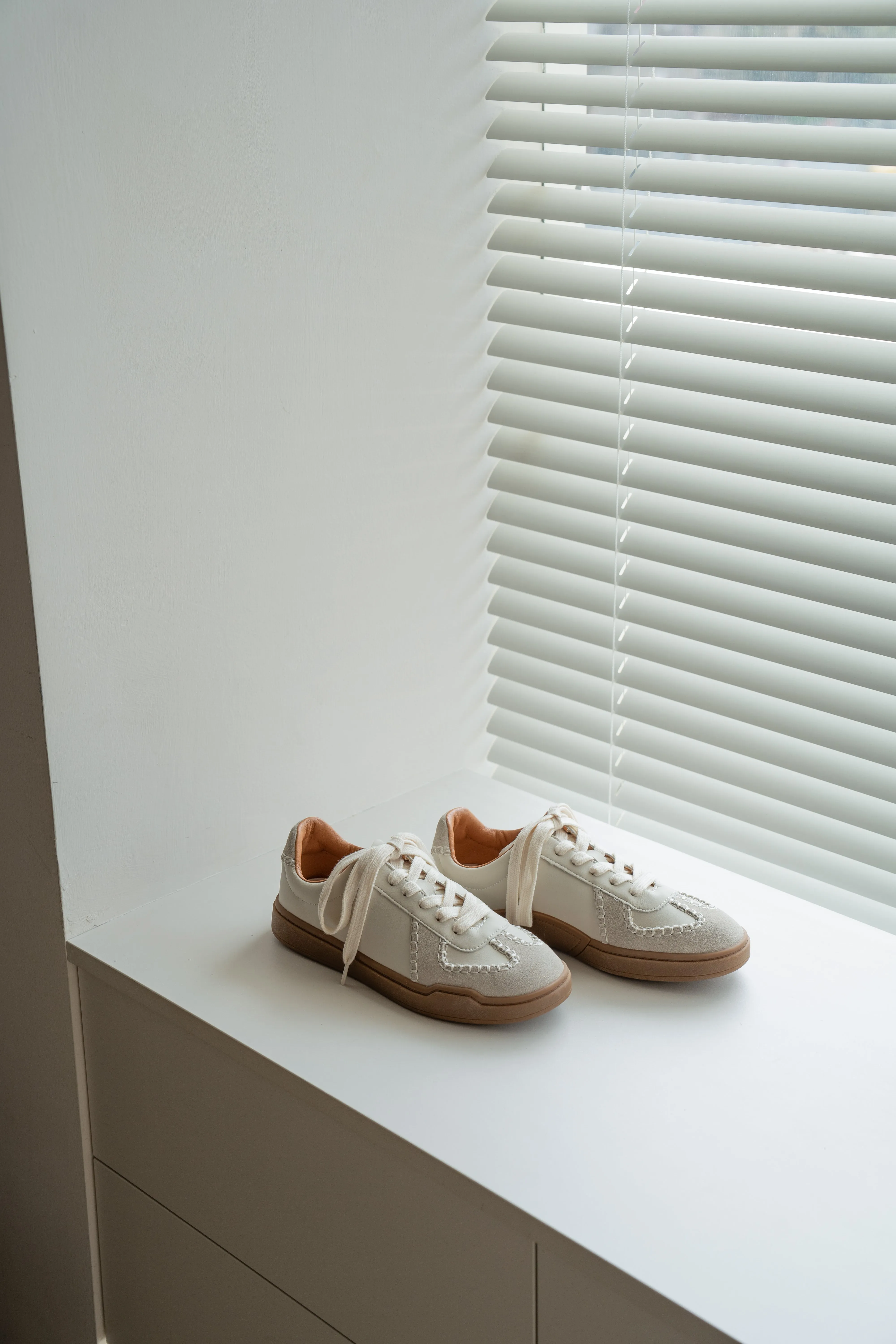 Kaylee Suede And Leather Sneakers