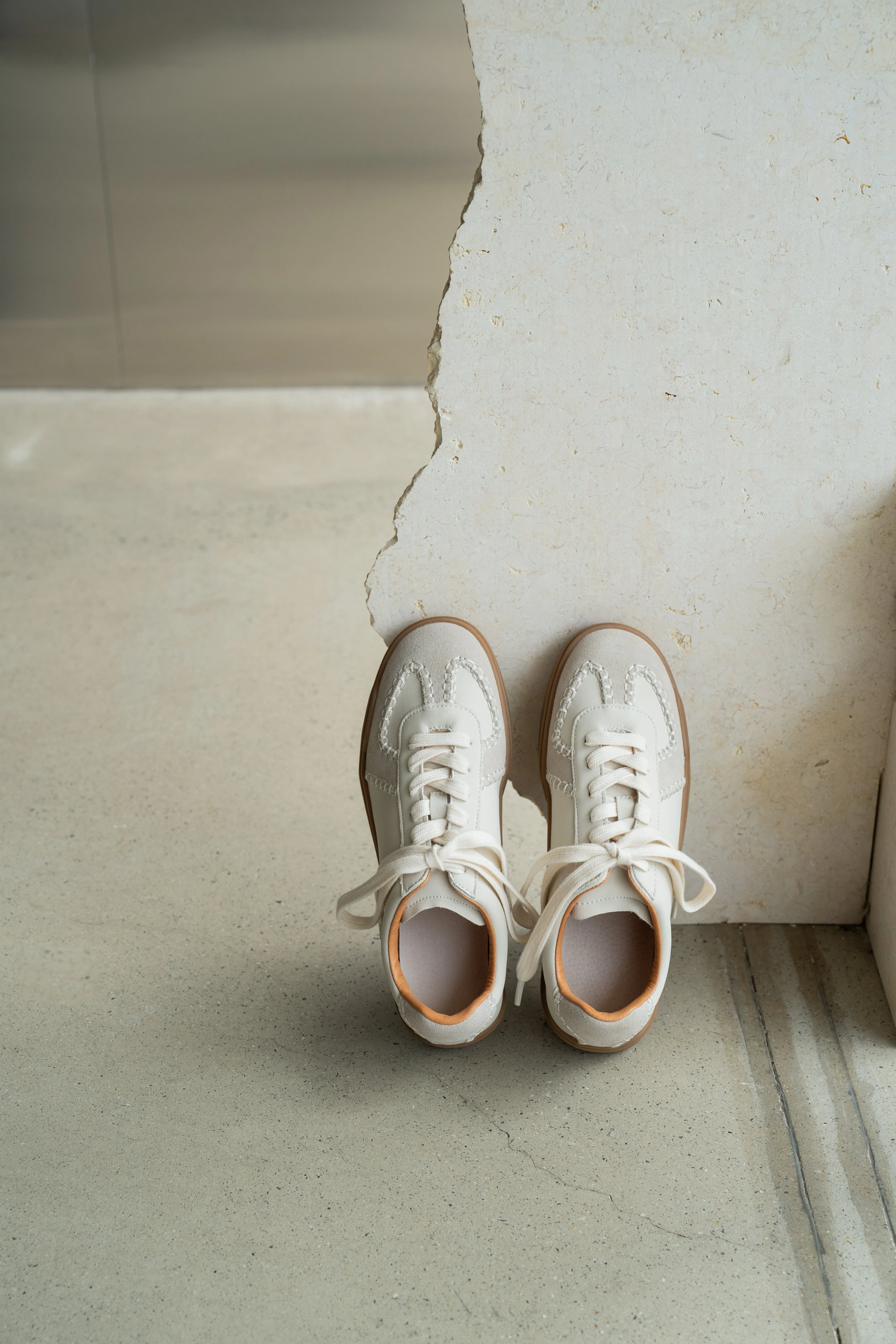 Kaylee Suede And Leather Sneakers