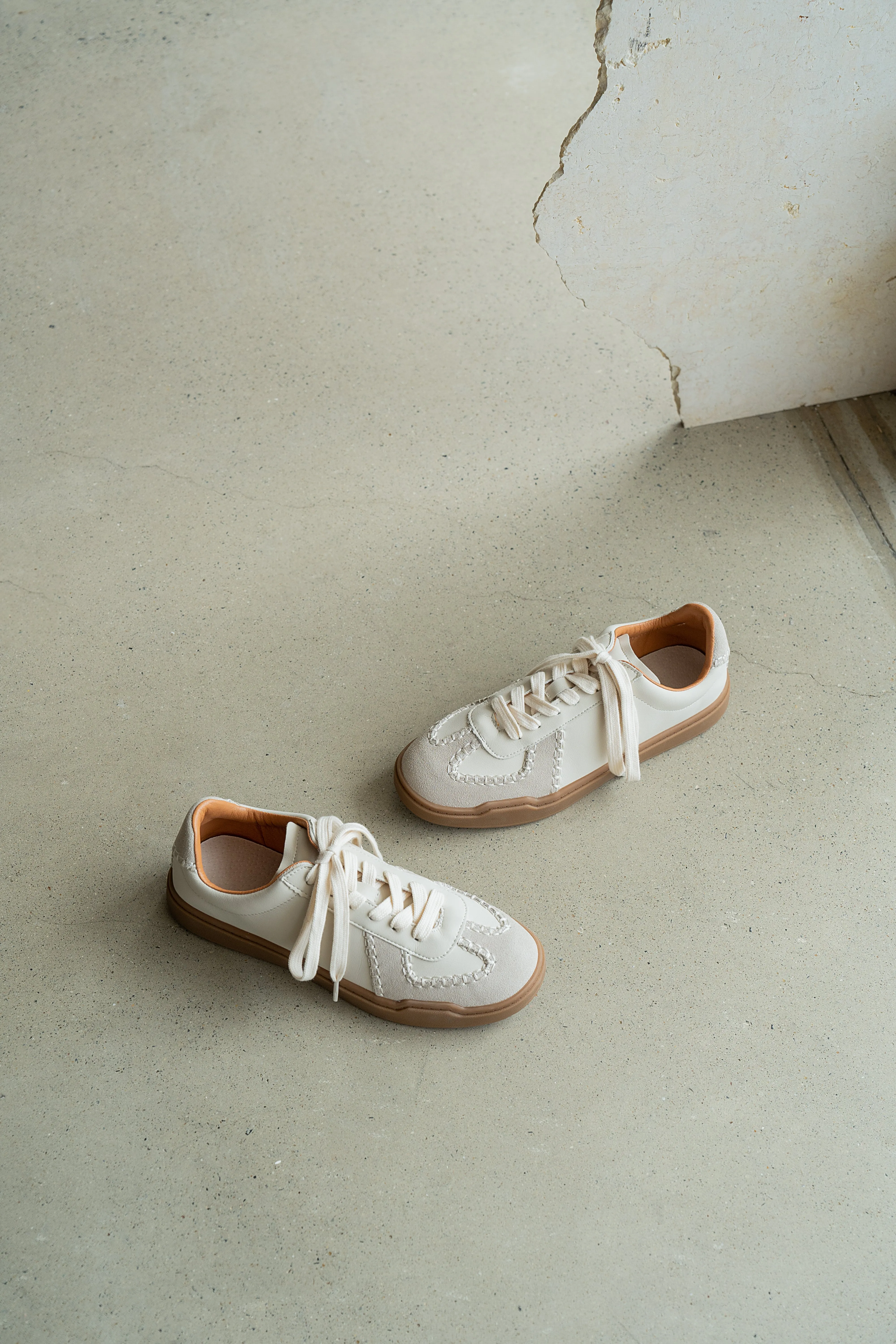 Kaylee Suede And Leather Sneakers