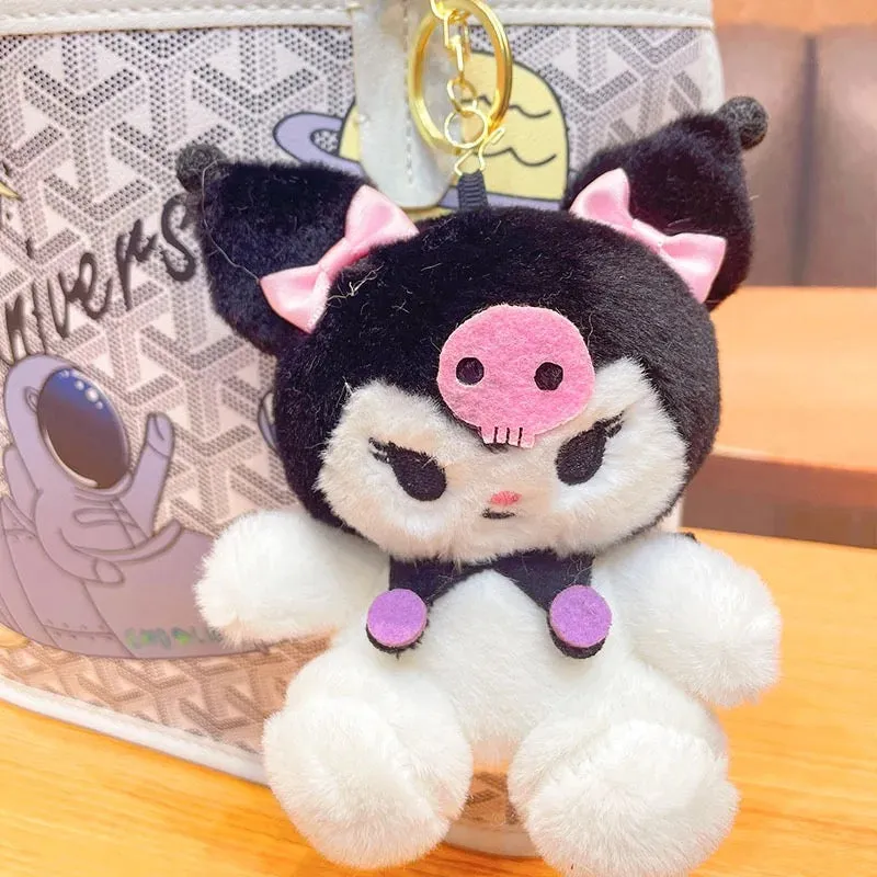 Kuromi Plush Keychain