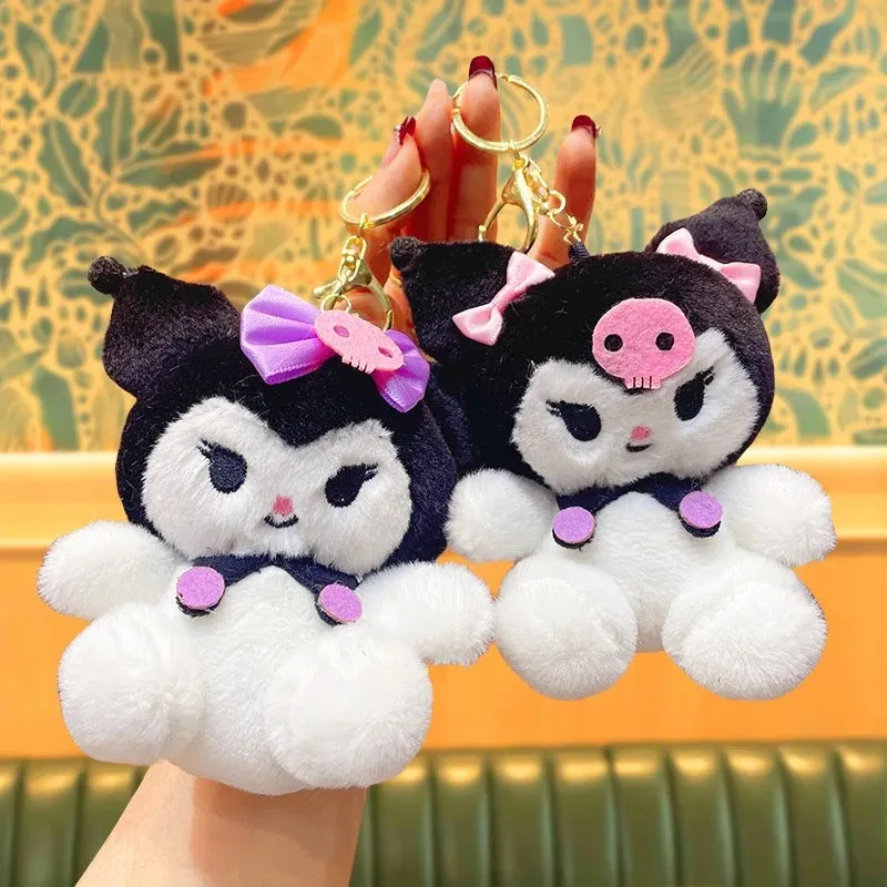 Kuromi Plush Keychain