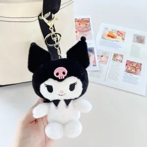 Kuromi Plush Keychain