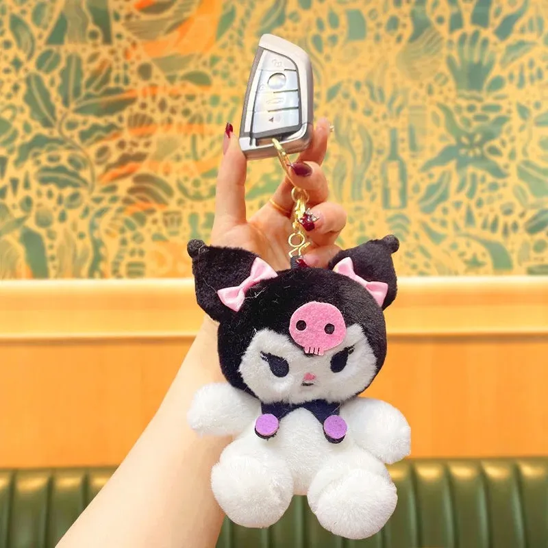 Kuromi Plush Keychain