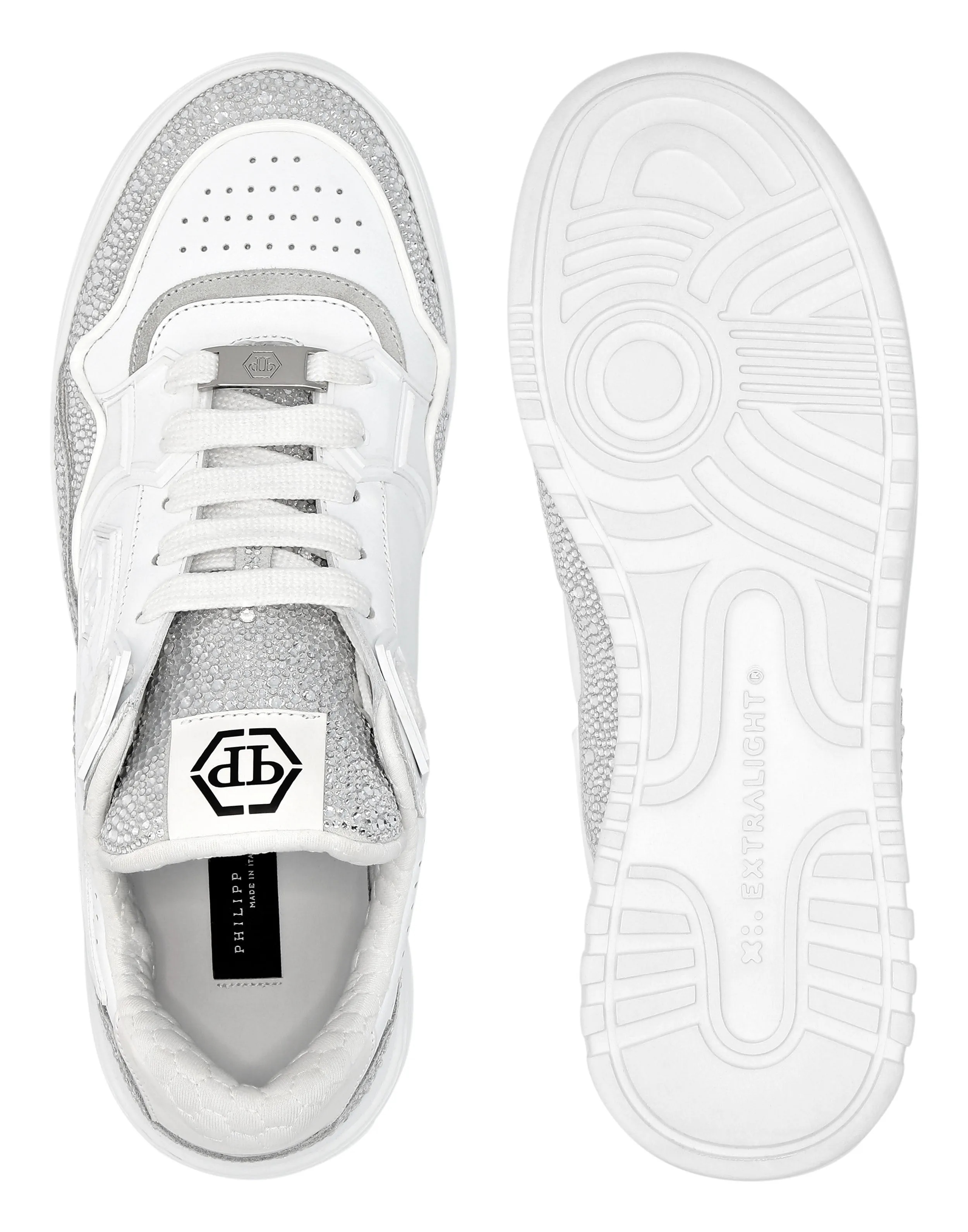 Leather Lo-Top Sneakers Moon Walker