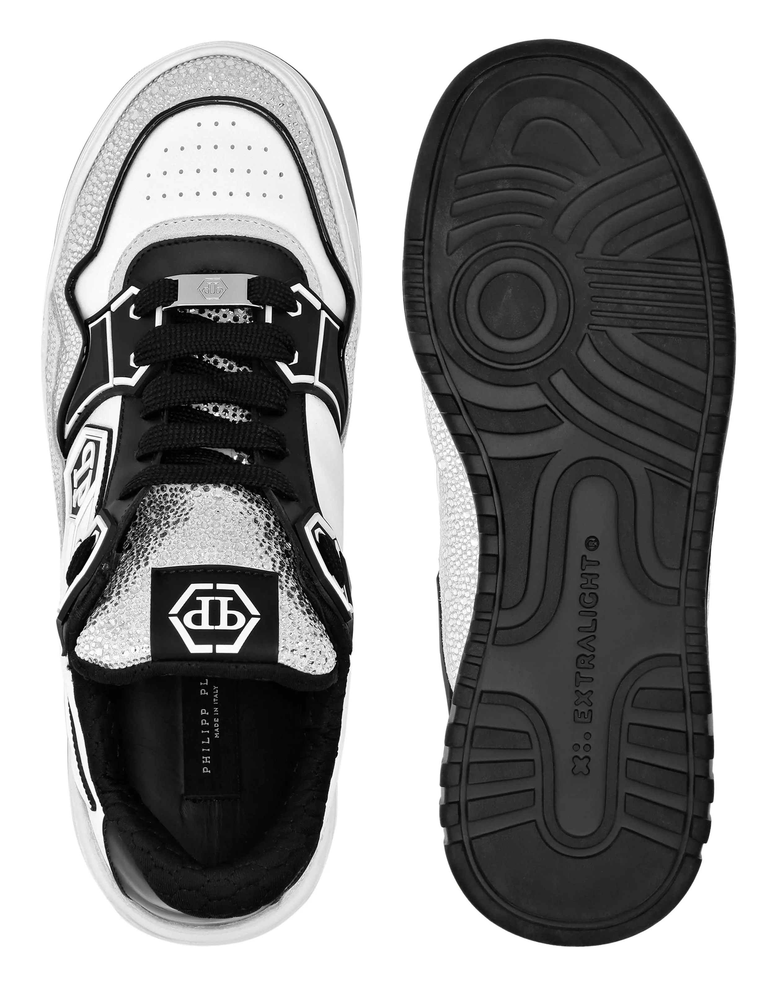 Leather Lo-Top Sneakers Moon Walker