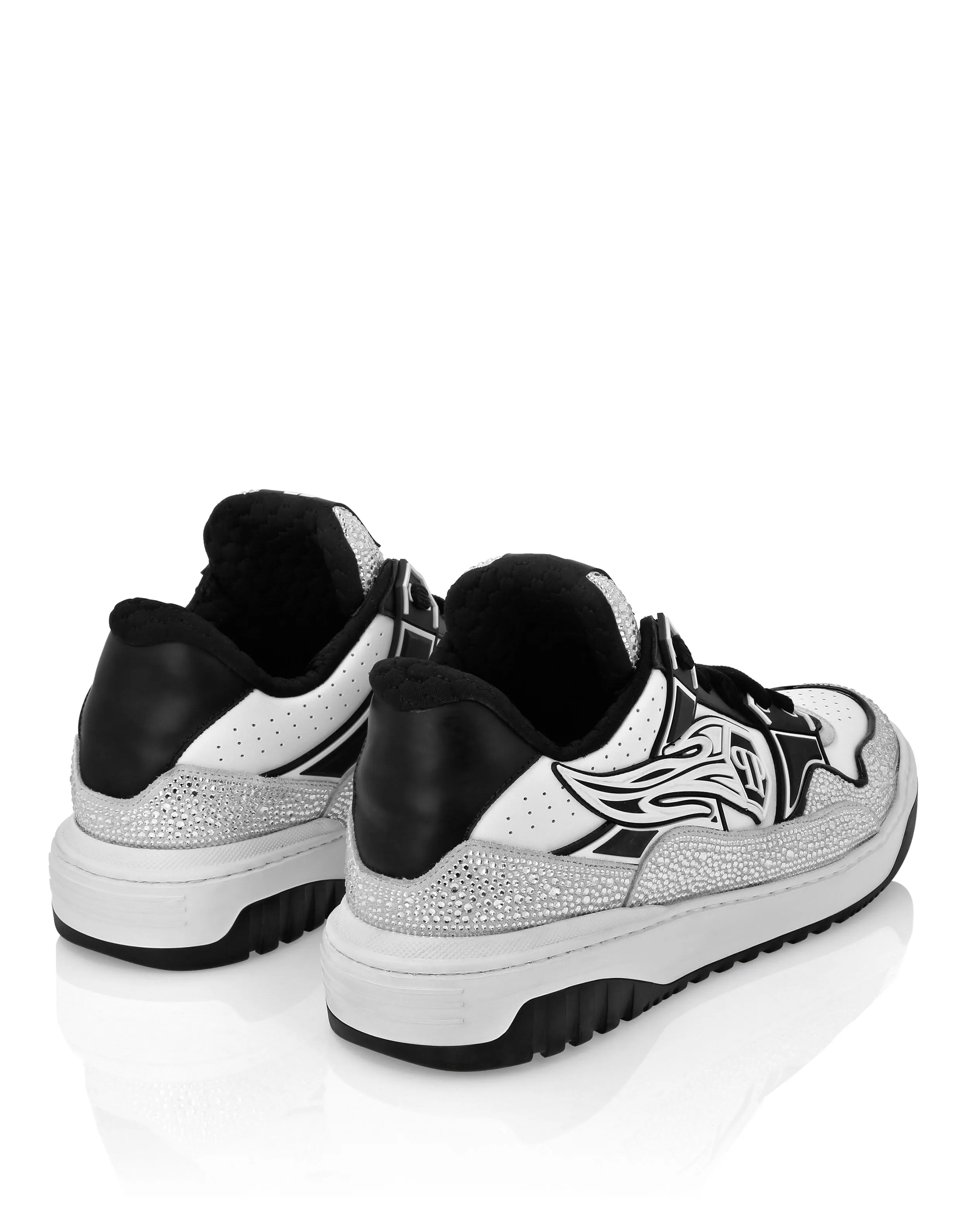 Leather Lo-Top Sneakers Moon Walker