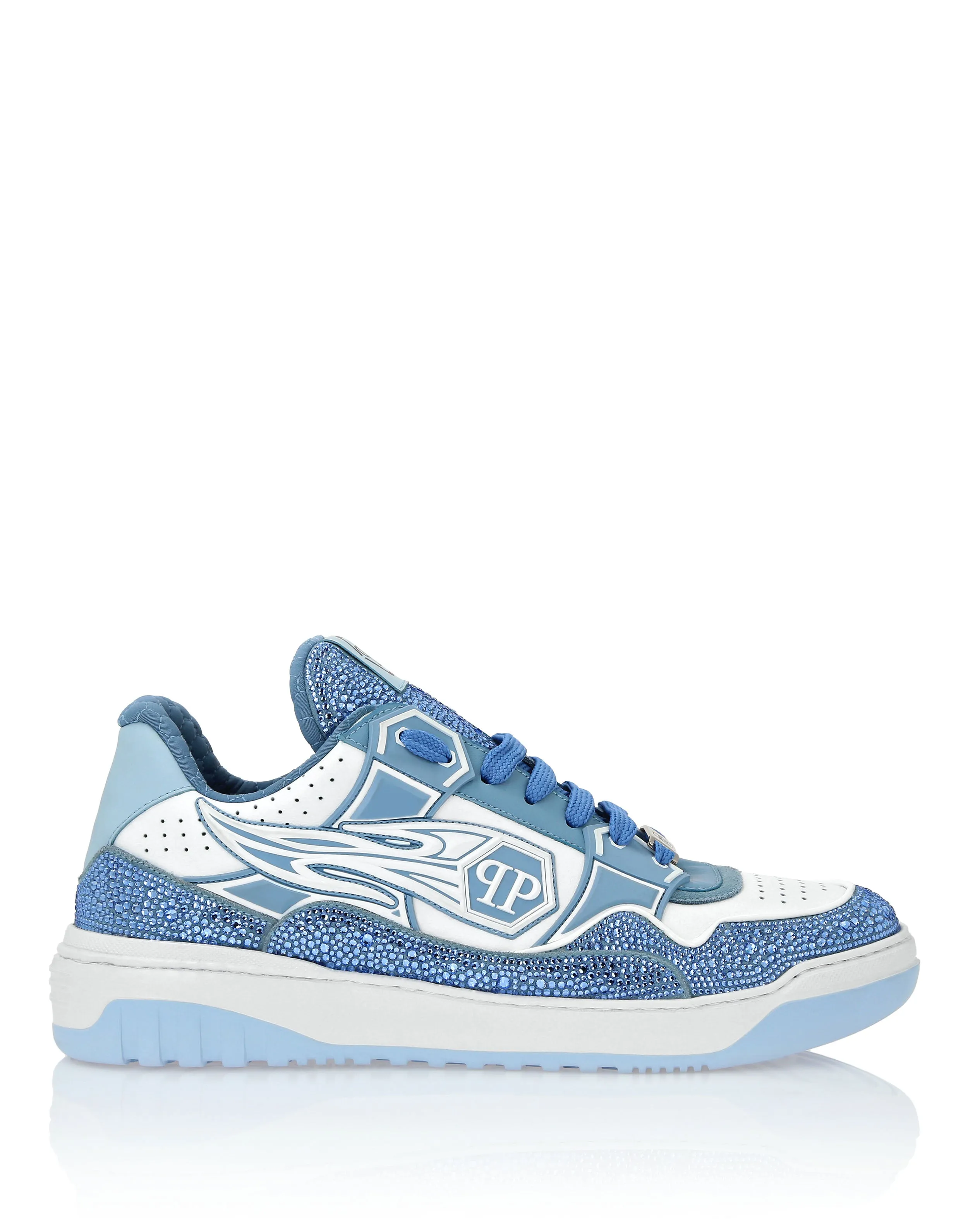 Leather Lo-Top Sneakers Moon Walker