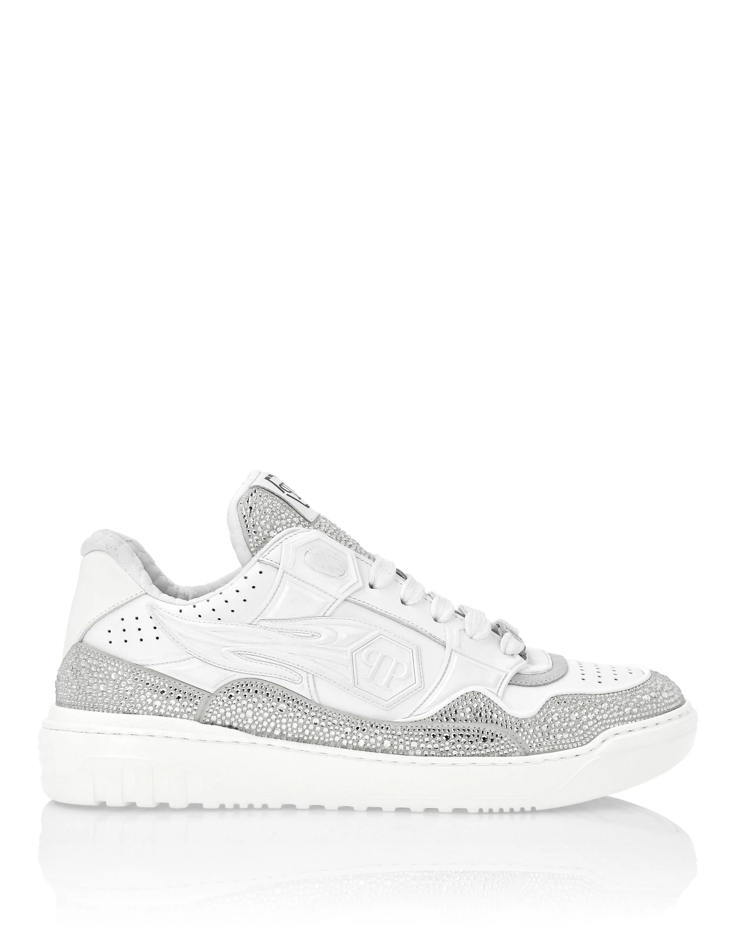 Leather Lo-Top Sneakers Moon Walker