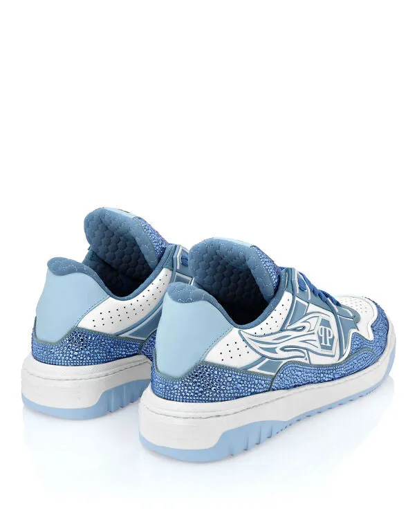Leather Lo-Top Sneakers Moon Walker