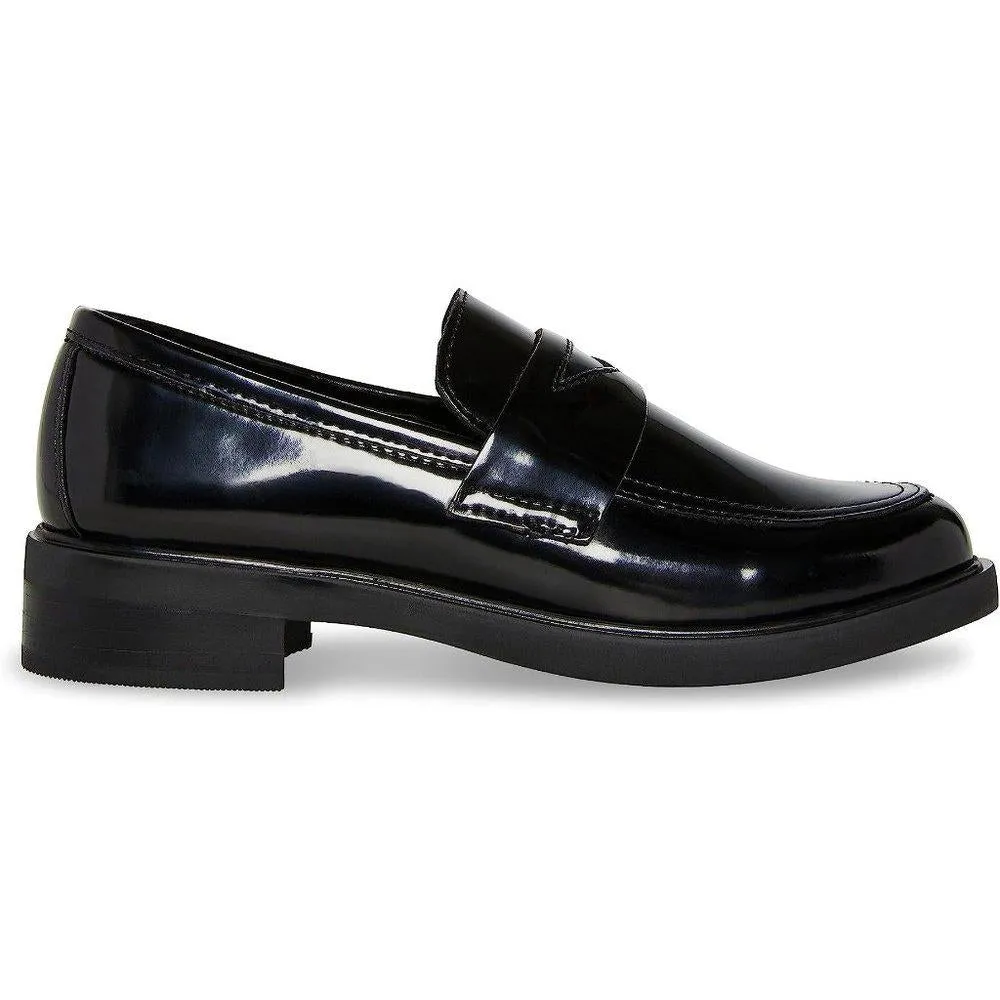 Leif Black Patent Loafers