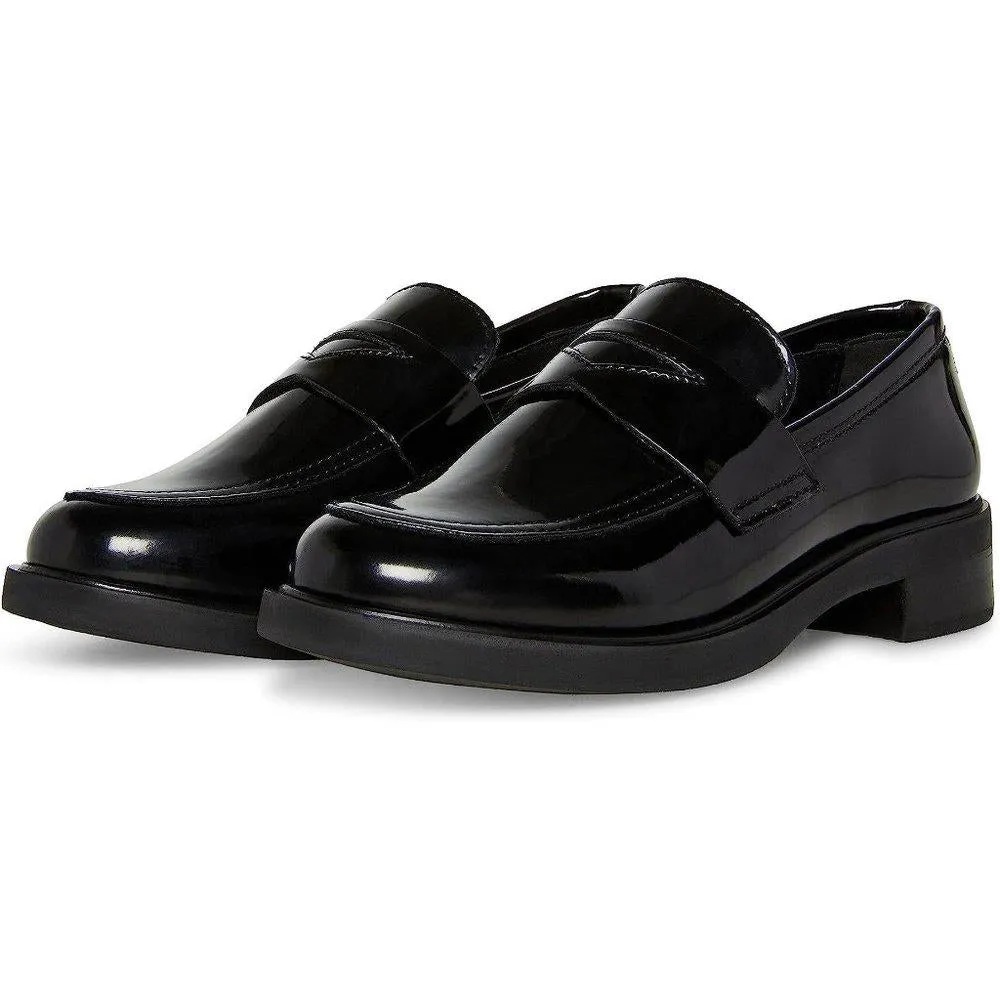 Leif Black Patent Loafers