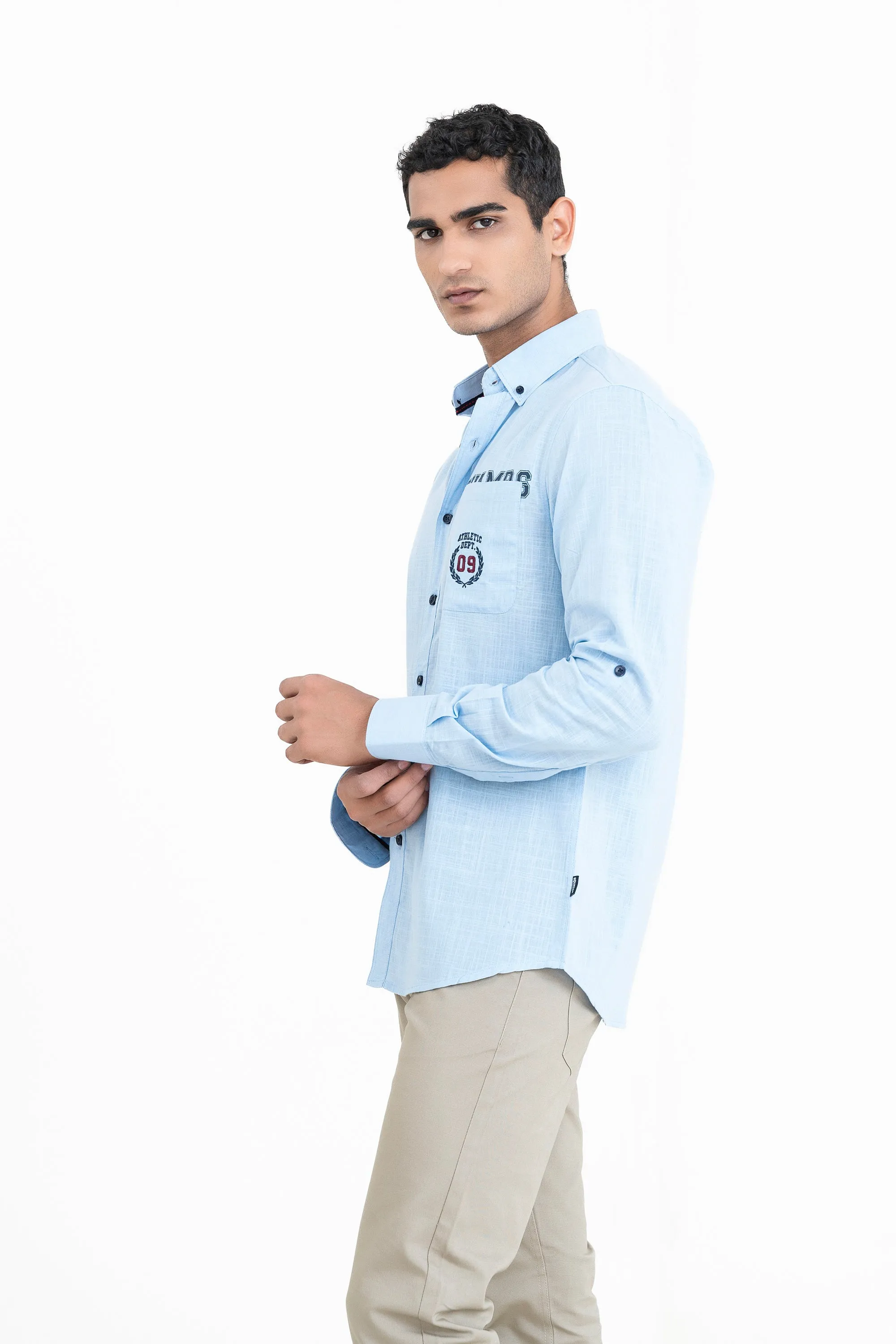 Light Blue Casual Shirt