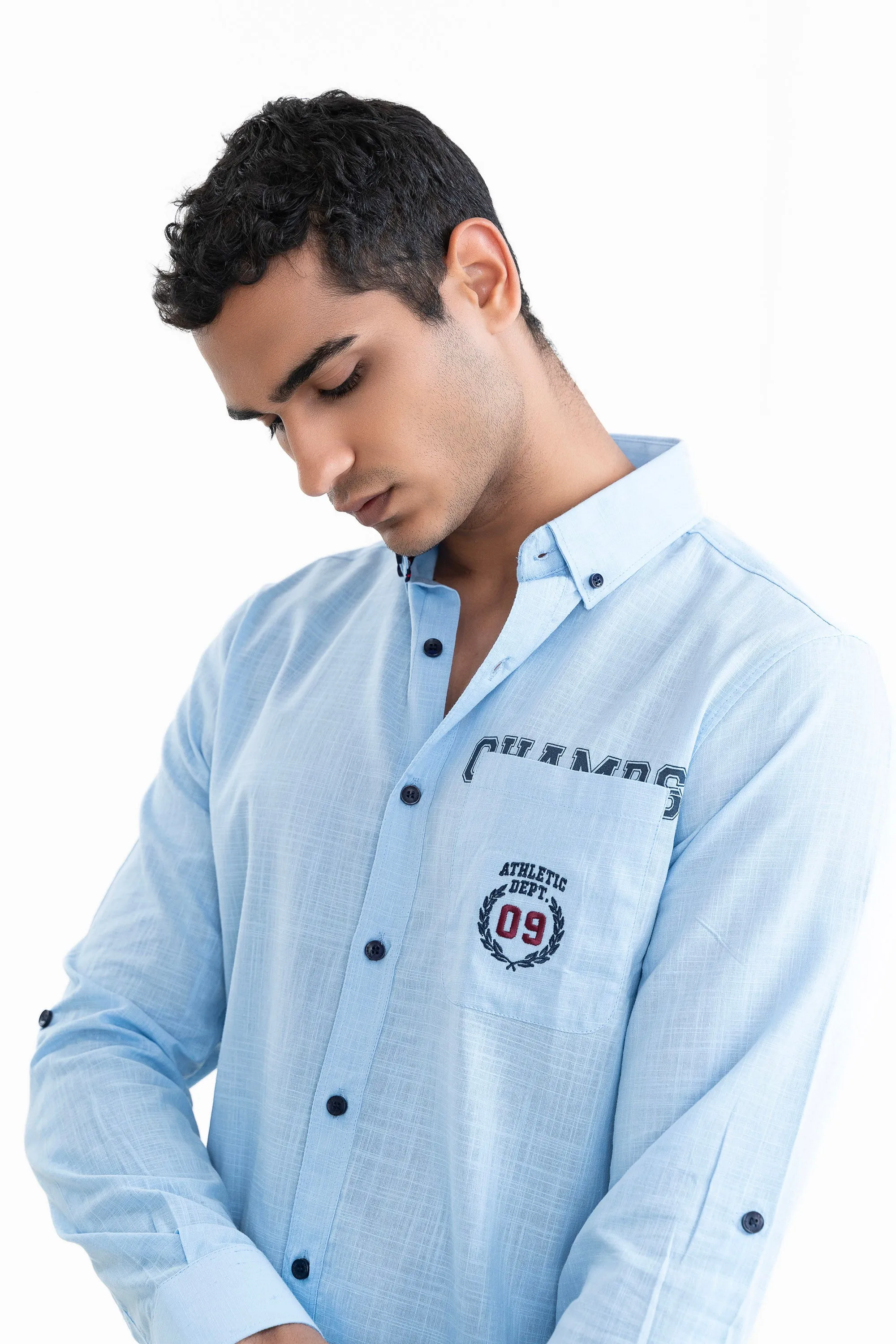 Light Blue Casual Shirt