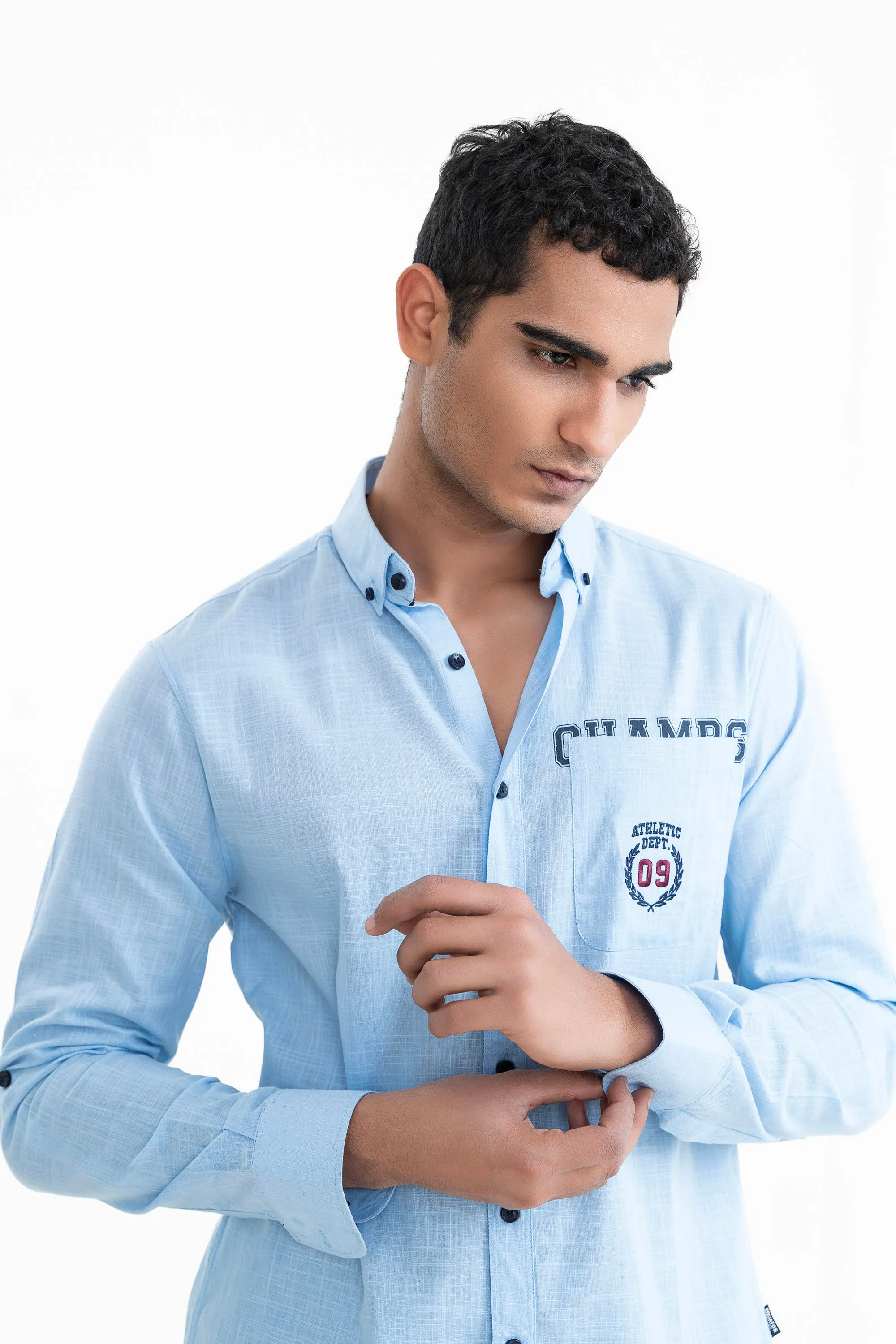 Light Blue Casual Shirt