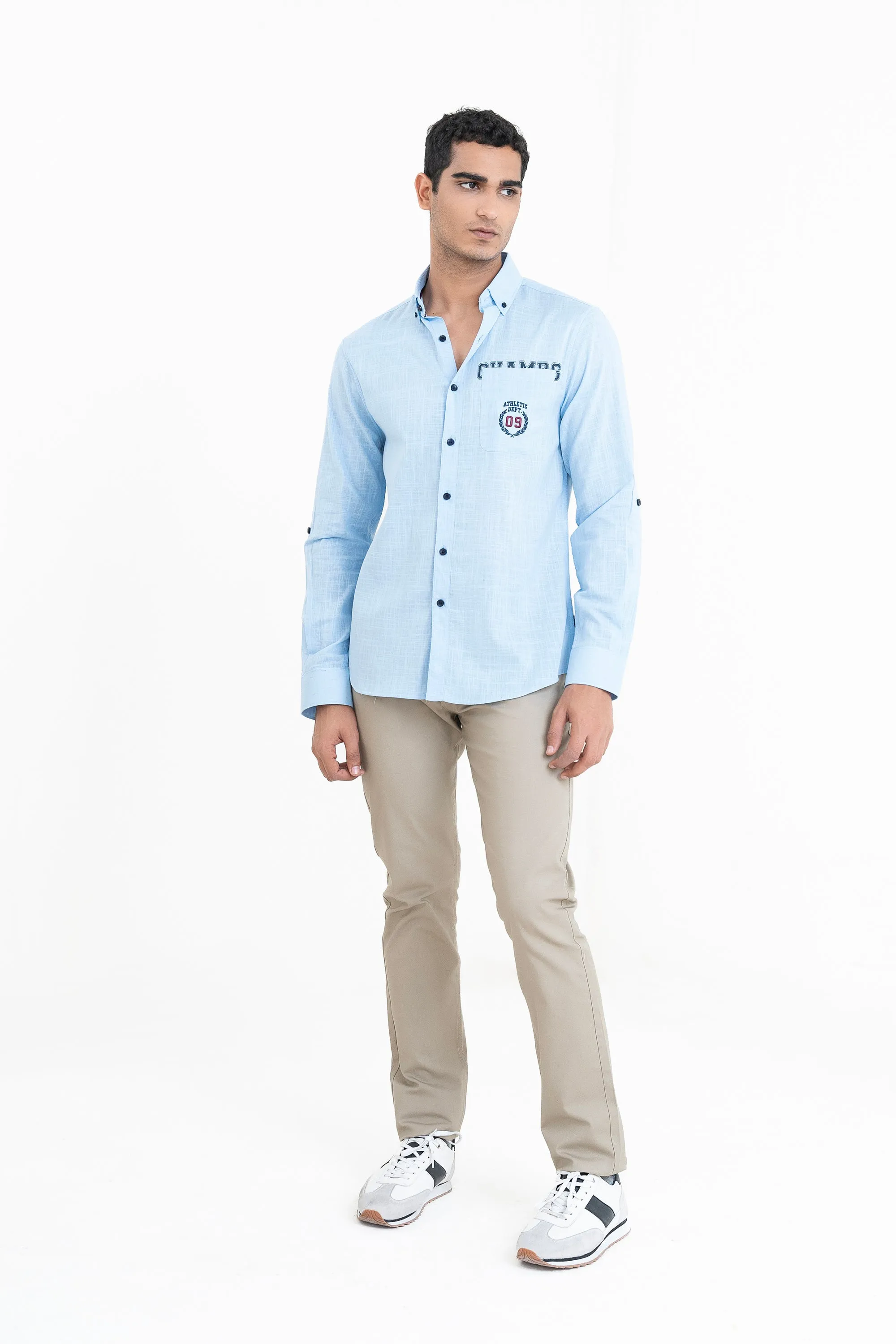 Light Blue Casual Shirt