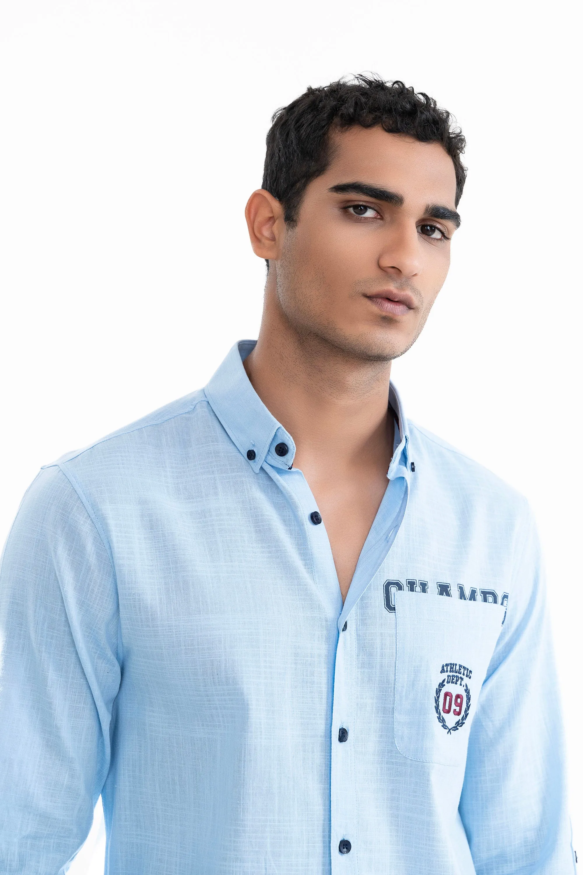 Light Blue Casual Shirt