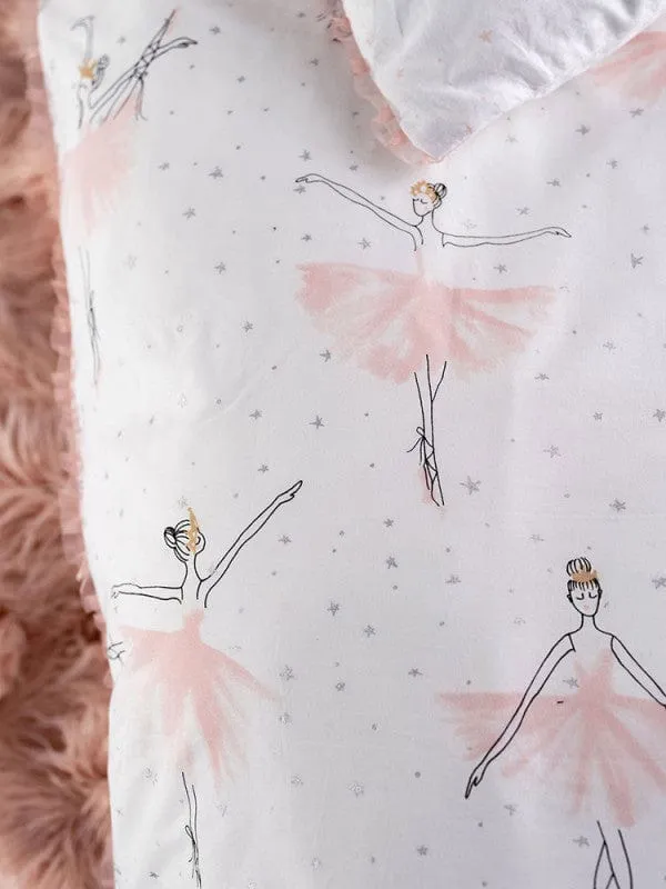 Linen House Let Me Dance For You Peach Duvet Cover Set