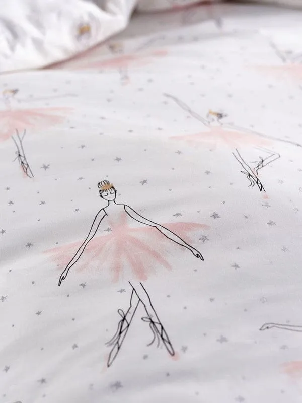 Linen House Let Me Dance For You Peach Duvet Cover Set